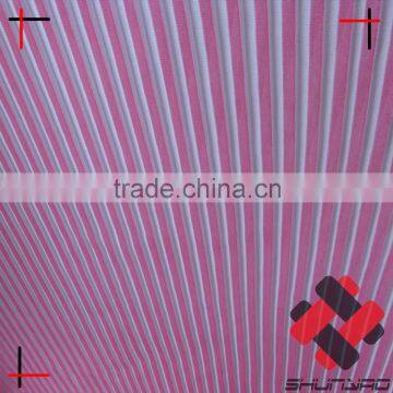 polyester Chiffon fabric with crushed + printed for dresses