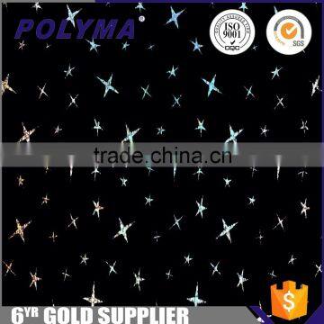 China Manufacturer Wholesale Hot Sale Big Stars (Laser) Adhesive Mylar Film Sheets