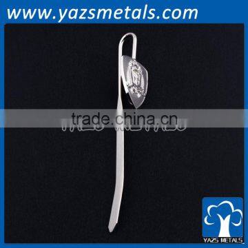 Personalized Sliver Metal Bookmark photo-2
