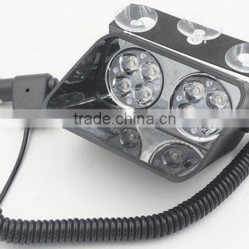 WINDSHIELD CAR LED STROBE LIGHT,VISOR LED STROBE LIGHT (SR-LS-S8), 1W TOP BRIGHT LINEAR LED