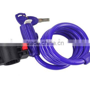 Hot Sale Best Electric Bicycle Lock High Quality Wholesale Price Bicycle Cable Lock 401 402