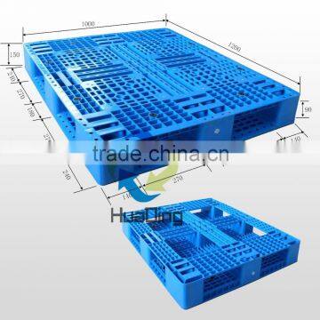 Plastic Material Use Supermarket fruit and vegetable Durable Plastic Pallet for sale