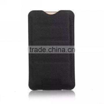 Universal PU Leather Mini Mobile Phone Pouch Cover
