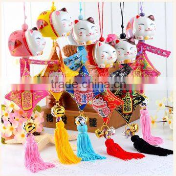 Wholesale lucky cat chinese classical car decoration