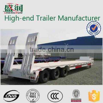 3 axles 12m to 17m low bed semi-trailer for sale