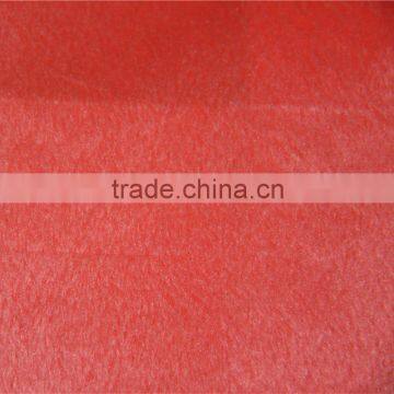 red polyester wholesale polyester custom warp knitted sofa fabric