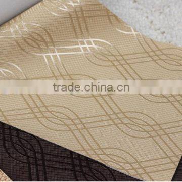 PVC leatherette material for furniture and upholstery, wallpaper usage