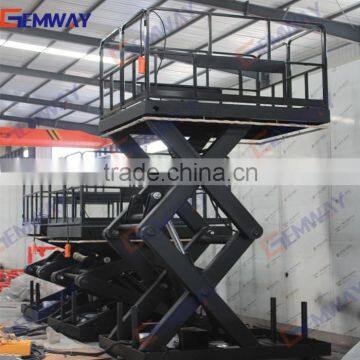 3 ton hydraulic scissor lift to 2.5m height