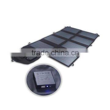 18w Dual Output Foldable Solar Panel for Mobile Phone/power Bank/laptop photo-5