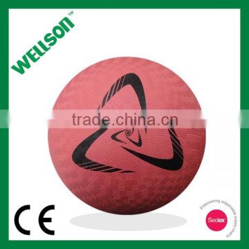 Custom rubber vulcanized playground ball