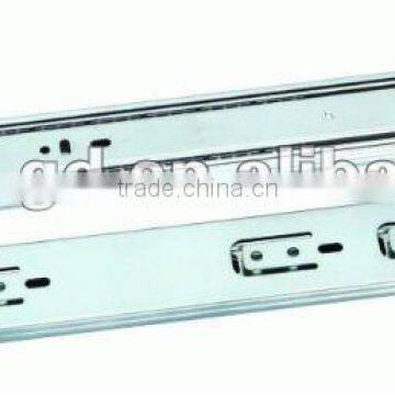 3 fold 45mm/35mm width full extension kitchen cabinet ball bearing drawer slide parts
