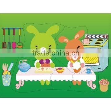 Raised Puzzle Toys
