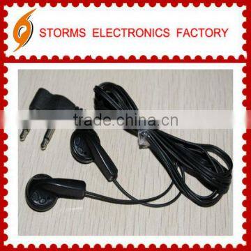 Disposable 2 way radio earphone&headphone for airline