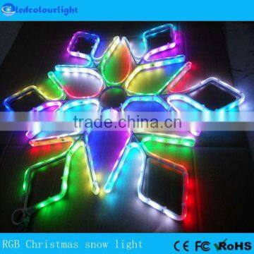 WS2811 LED strip light hanging Christmas tree snow led light