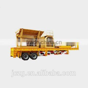 High quality portable crushing plant used for quarry stone crushing