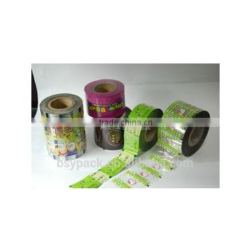 pet and al and pe plastic packaging laminated roll film