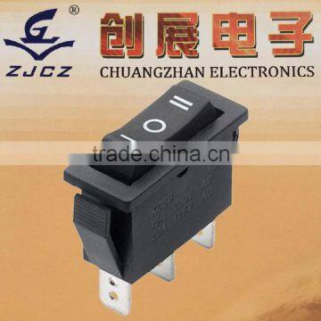 T105 rocker switch with on off on function,Copper contact waterproof electrical rocker switch for electric recliner