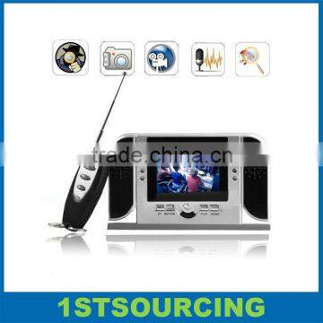 720P HD IR remote voice control electronic clock camera