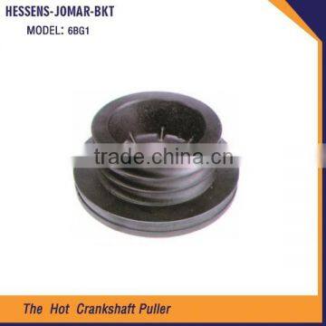 Alibaba China drive parts 6BG1 roller crankshaft pulley