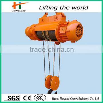 Electric Motor Lifting Hoist Wire Rope Hoist