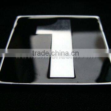 High quality stainless steel nameplate