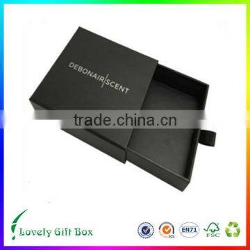 Custom Fancy Drawer Garment Packaging Box with handle
