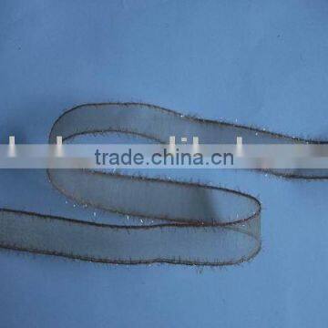 deckle edge satin ribbon
