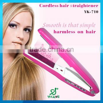 Hair Iron Rechargeable Cordless Hair Straightener