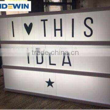 A4 Size Indoor Display LED Letter Boxes for Sale