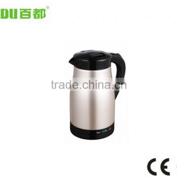 2015 promotion stainless steel electric kettle Water Pot adopt Eco-Friendly Materials