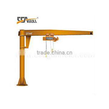 BZD electric full-rotation jib crane
