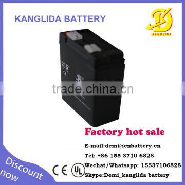 4volt 2ampre storage battery for LED light backup power supply Made in China