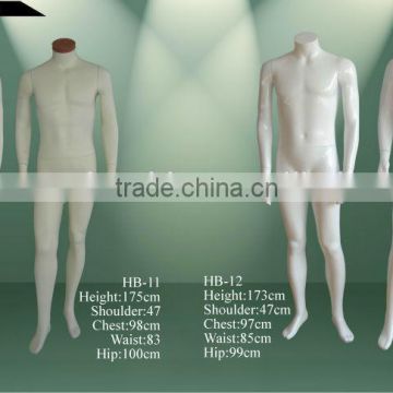 fashion headless male mannequin for male apparel display