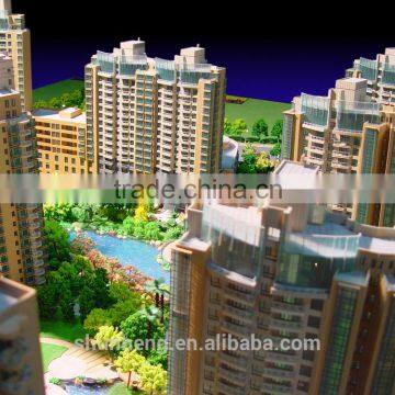 Model Scale Maker for Apartment House Construction Building Model