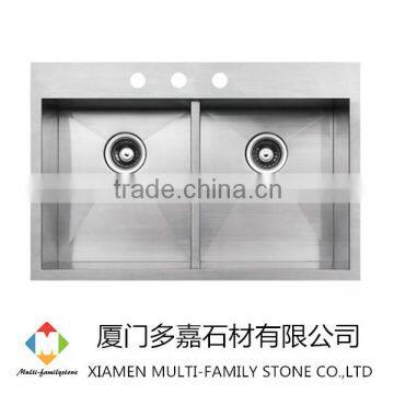 cheap kitchen stainless steel sink Handmade kitchen sink HD3322