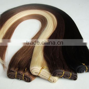 2015 Hot Sale European Straight Human Hair Weaving Cheap Straight Remy Hair Extension 7A Grade Straight Hair Weft Wholesale