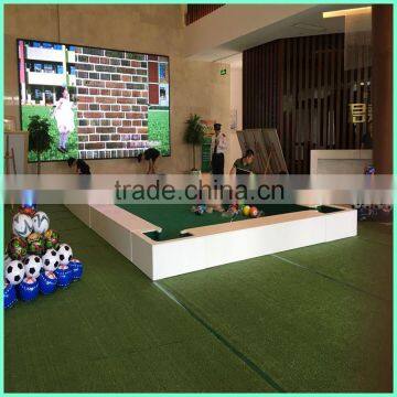 Poolball/snookball game billiard table with solid plywood with great price