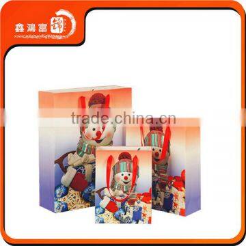 XHFJ christmas paper gift bag in gift packaging paper bags