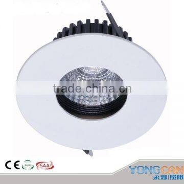 Aluminum alloy die casting downlight led cob downlight 5w 7w YC-W04-304C5