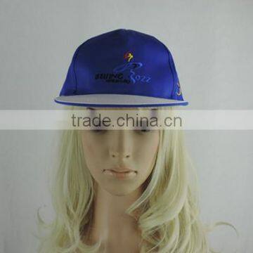 Custom Blue Embroidered Baseball Cap Sport Caps Hip Hop Hat Leisure Hats photo-4