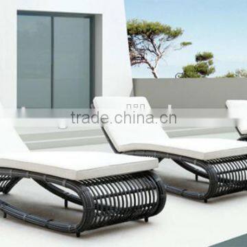 ZT-4042L patio big round rattan lounge