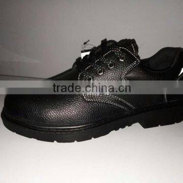 Pu Sole Leather Safety Boots Steel Toe Cap Hot Selling in Dubai
