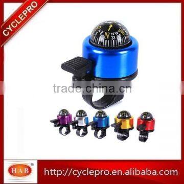 Aluminium Alloy Blue White Red Yellow Novelty China Bicycle Bike Bell With Compass photo-3