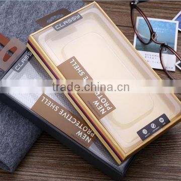 custom PVC plastic box brand phone holster common package box wholesale