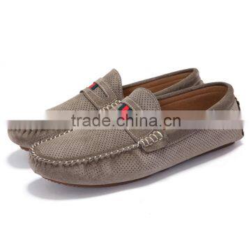Selling Popular High Quality Suede Men 's Leisure Shoes is Comfortable Driving Shoes