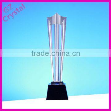 Custom Made Cheap China Champions League Crystal Trophies