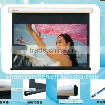 CE for motorized 3d projection screen