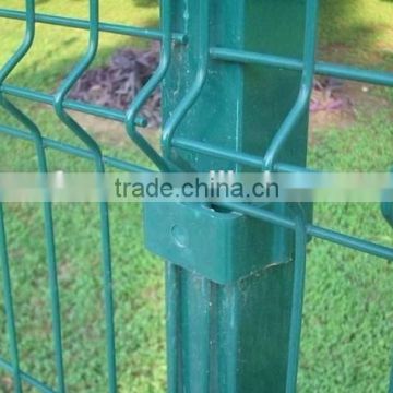 China supplier direct square column fence net / triangle bending fence / temporary fence net