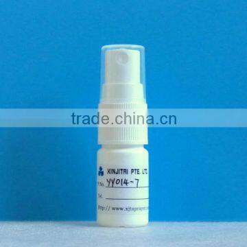 5ml Plastic PP Material Fine Mist Spray Bottle in White Color for Pharmaceutical Usage