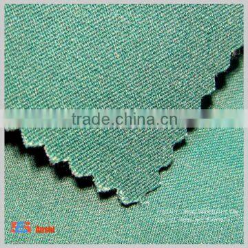 A grade woven twill cotton spandex for pants stretch recovery and growth with SGS astm d3107-07 standard